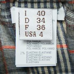 Brunello Cucinelli Medium Grey Sequin Detailed Pants S