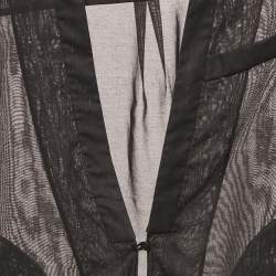 Brunello Cucinelli Black Cotton Single Buttoned Shirt M
