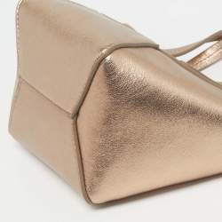 م ملوكة مسبقًا Brunello Cucinelli BC Duo Mini Metallic Leather Tote