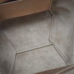 مملوكة م سبقًا Brunello Cucinelli BC Duo Mini Metallic Leather Tote