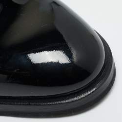 Pre Owned حذاء أوكسفورد برونيلو كوتشينيللي جلد لامع أسود مقاس 43