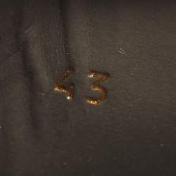 Pre Owned حذاء أوكسفورد برونيلو كوتشينيللي جلد لامع أسود مقاس 43