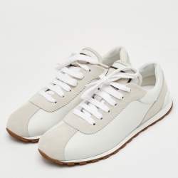 Pre Owned Brunello Cucinelli Size 36.5 Off White Low Top Sneakers