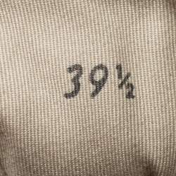 Pre Owned Brunello Cucinelli Black Suede and Leather Low Top Sneakers Size 39.5