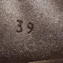Brunello Cucinelli Grey Beads Monili Slides Size 39