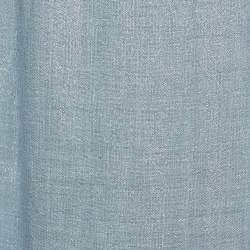 Brunello Cucinelli Blue Lurex Detail Cashmere Blend Scarf