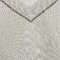 Brunello Cucinelli Green Knit Pant and Top Set M