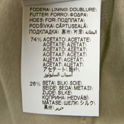 Pre Owned Brunello Cucinelli Beige Jersey Embellished Pocket Sweatpants L