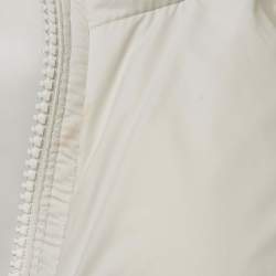 Brunello Cucinelli Green Synthetic Zip-Up Quilted Down Vest S