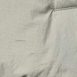 Brunello Cucinelli Green Synthetic Zip-Up Quilted Down Vest S