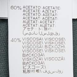 Pre Owned Brunello Cucinelli Green Satin Belted Trousers M