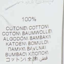 Pre Owned Brunello Cucinelli White Cotton Cargo Pants S