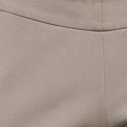 Brunello Cucinelli Beige Stretch Gabardine Trousers S