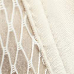 Brunello Cuccinelli Beige Mesh Silk Tank Top XS
