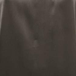 Pre Owned Brunello Cucinelli Black Silk Satin Tank Top XXXL
