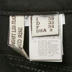 Pre Owned بنطلون برونيللو كوتشينيللي دنيم أزرق مريح مقاس خصر 31 بوصة مقاس صغير - سمول