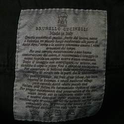 Pre Owned بنطلون برونيللو كوتشينيللي دنيم أزرق مريح مقاس خصر 31 بوصة مقاس صغير - سمول