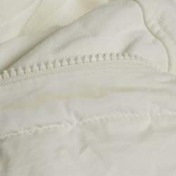 Pre Owned Brunello Cucinelli Cream Jersey Monoli Hooded Sweatshirt S