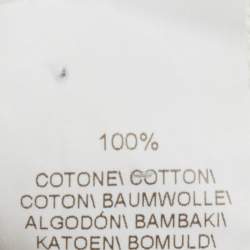 Pre Owned Brunello Cucinelli Cream Jersey Monoli Hooded Sweatshirt S