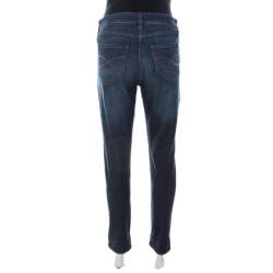 Pre Owned Brunello Cucinelli Indigo Light Wash Denim Skinny Fit Jeans M 