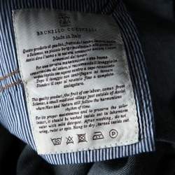 Pre Owned Brunello Cucinelli Indigo Light Wash Denim Skinny Fit Jeans M 