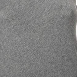 Pre Owned Brunello Cucinelli Grey Cotton Tank Top S