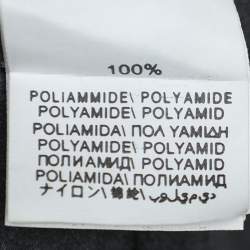 Pre Owned Brunello Cucinelli Black Tulle Midi Skirt M