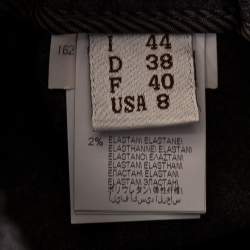 Brunello Cucinelli Charcoal Grey Wool Drawstring Detail Pants M