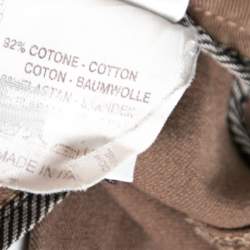 Brunello Cucinelli Brown Cotton Trouser L