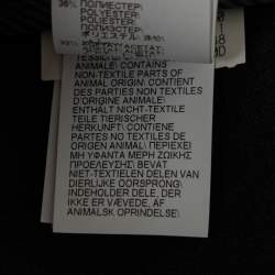 Pre Owned Brunello Cucinelli Charcoal Grey Wool Tapered-Leg Trousers S