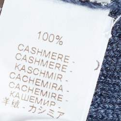 Pre Owned Brunello Cucinelli Dark Grey Cashmere Button Front Cardigan XL