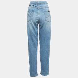 Brunello Cucinelli Blue Denim Straight Leg Mid Ride Jeans XL Waist 38"