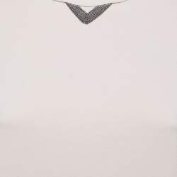 Pre Owned Brunello Cucinelli Light Grey Cotton Embellished T-Shirt XS