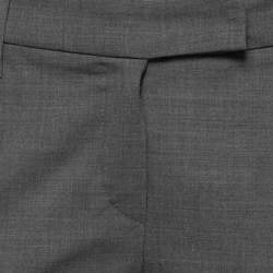 Brunello Cucinelli Grey Wool Slim Fit Trousers S