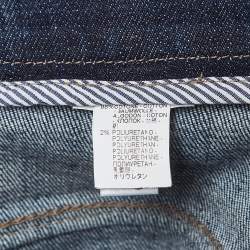 Brunello Cucinelli  Navy Blue Denim Skinny Jeans S Waist 28"