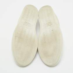 Pre Owned Brunello Cucinelli Grey Suede Low Top Sneakers Size 40