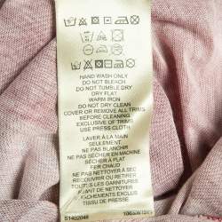 Burberry Brit Pink Plaid Modal Jersey Top L