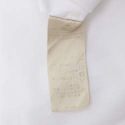 Burberry Brit White Cotton Button Front Top S