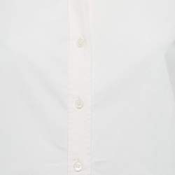 Burberry Light Pink Cotton Button Front Blouse S
