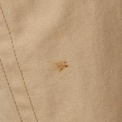 Pre Owned Burberry Brit Beige Cotton Double Breasted Trench Coat M