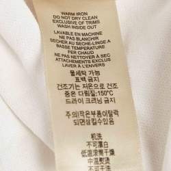 Burberry Brit White Cotton Pique Polo T-Shirt M