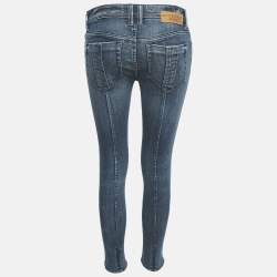 Burberry Brit Blue Denim Bexton Skinny Jeans M Waist 27"