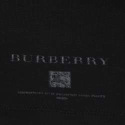 Pre Owned Burberry Brit Black Jersey Long Sleeve Top XL