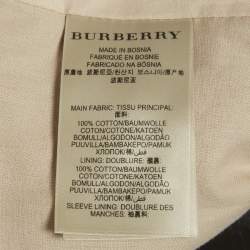 Pre Owned معطف بربري غاباردين الكحلي الداكن ذا كنسينجتون بحزام مقاس وسط (ميديم)