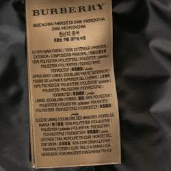 Burberry Brit Black Quilted Puffer Dalesbury Jacket S