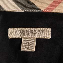 Burberry Brit Black Cotton Epaulette Detailed Shirt XS