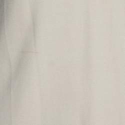 Pre Owned Burberry Brit Beige Honeycomb Knit Nova Check Collar Detail Polo T-Shirt S