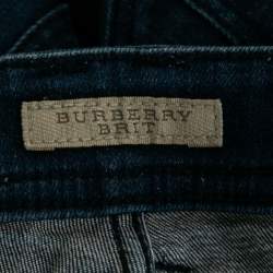 Burberry Brit Blue Stretch Denim Westbourne Skinny Jeans Waist 32