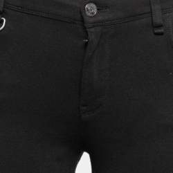 Pre Owned Burberry Brit Black Knit Westbourne Jean Leggings L