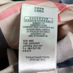 Burberry Brit Beige Nova Check Cotton Long-Sleeve Shirt M 